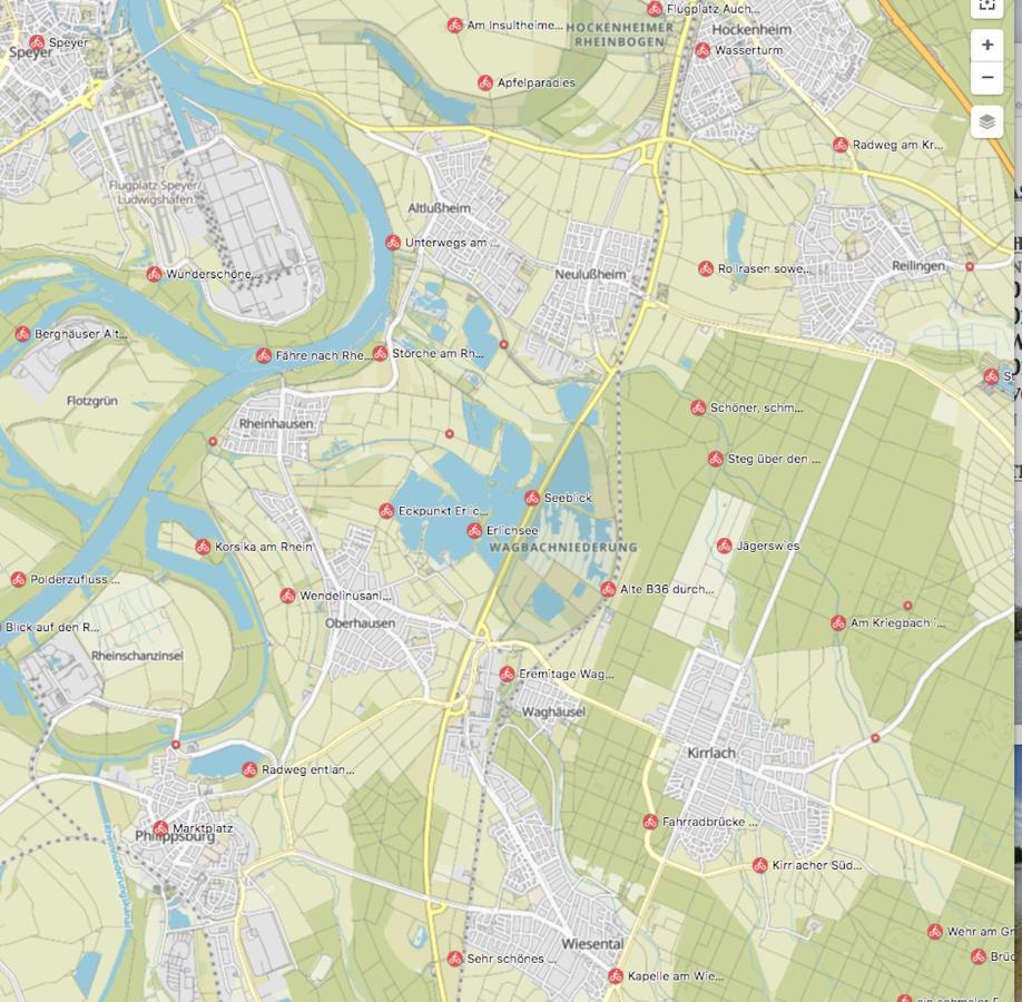 Ferienwohnung Rhein-Neckar Waghaeusel Ngoại thất bức ảnh